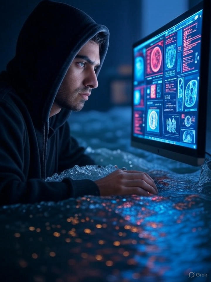 Code snippet showing Windows API calls for memory manipulation